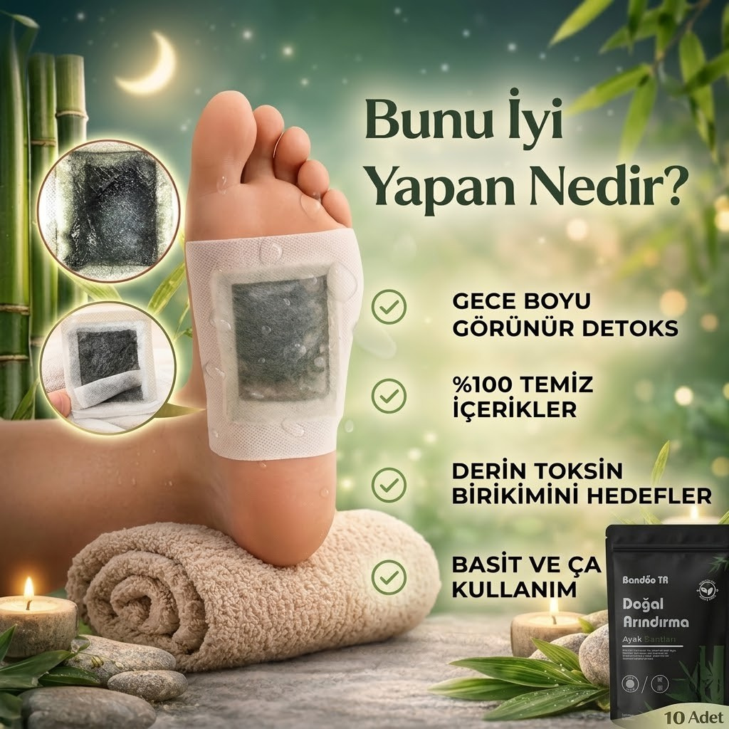 Detokslab™ Doğal Ayak Bandı
