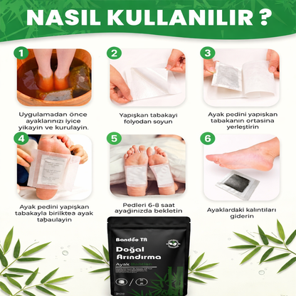 Detokslab™ Doğal Ayak Bandı