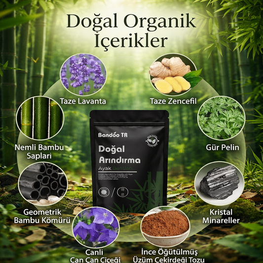 Detokslab™ Doğal Ayak Bandı