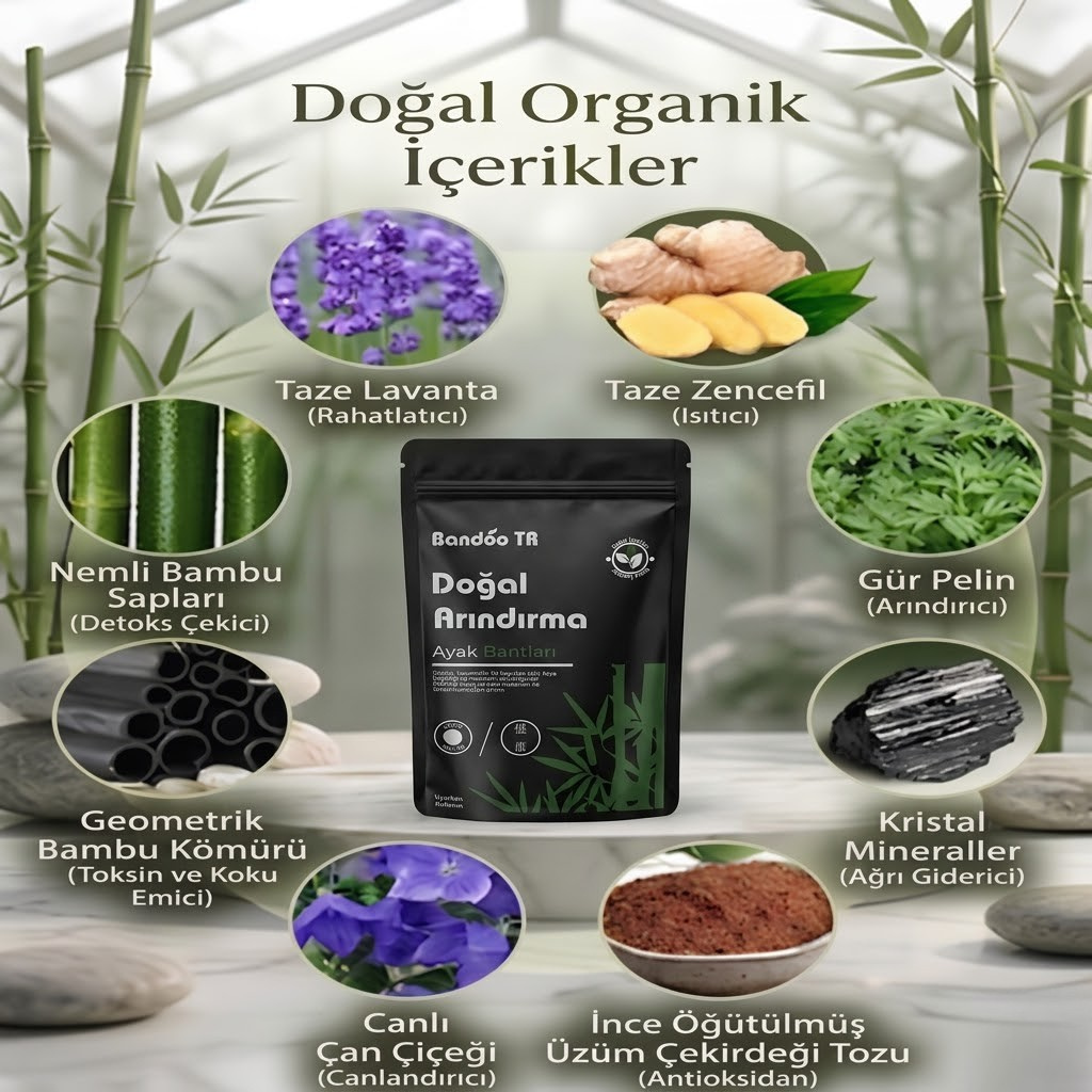 Detokslab™ Doğal Ayak Bandı